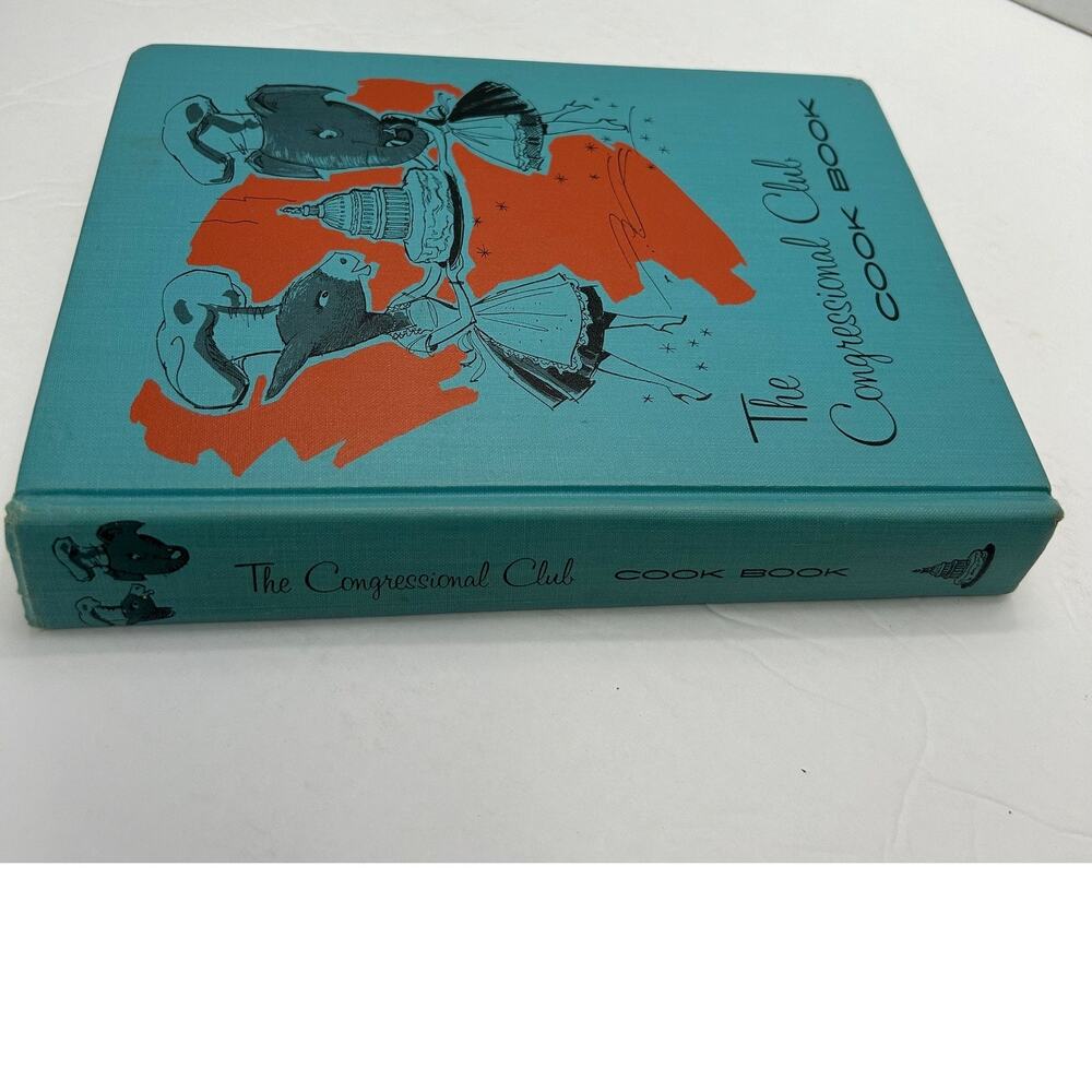 Vintage 1965 7th Edition "The Congressional Club" Cookbook Hardcover - Picture 3 of 8